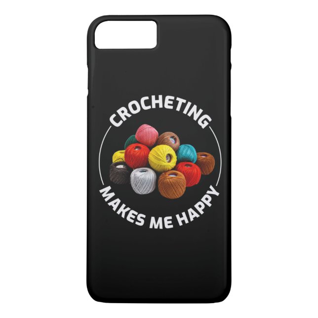 Crocheting Crochet Knitter Crocheter Case-Mate iPhone Hülle (Rückseite)