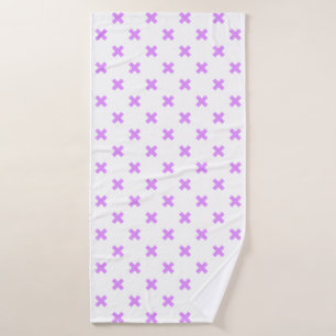 Crochets Lilac sur blanc