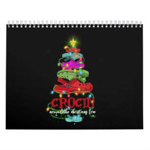 Crocin um das Weihnachtsbaumgeschenk Kalender