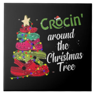 Crocin um die Weihnachtszeit Fliese