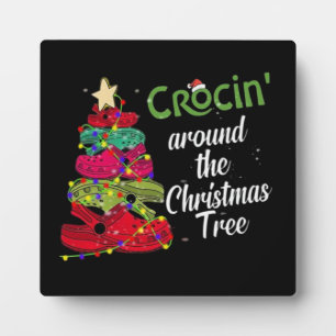 Crocin um die Weihnachtszeit Fotoplatte