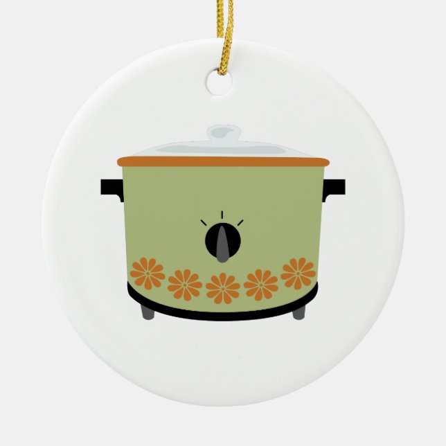 Crock Pot Keramik Ornament (Vorne)