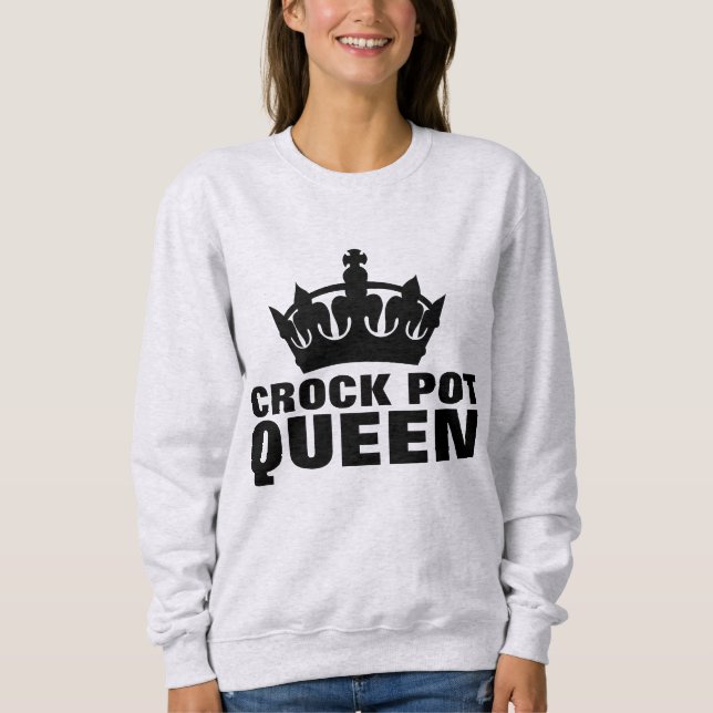 CROCK POT QUEEN T-SHIRTS (Devant)