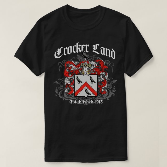 Crocker Land T-Shirt (Design vorne)
