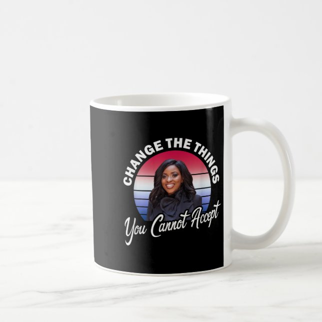 Crockett Change The Things You Cannot Accept  Kaffeetasse (Rechts)