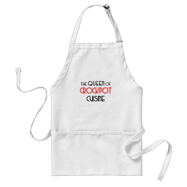 Crockpot-Kochkönigin Schürze (Vorne)