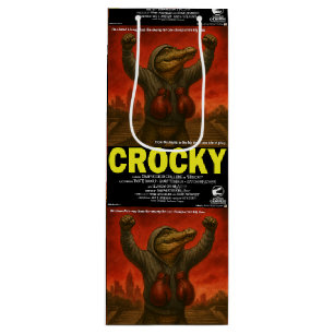 Crocky Klassische Filmparodie Geschenktüte Für Weinflaschen
