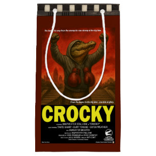 Crocky Klassische Filmparodie Kleine Geschenktüte