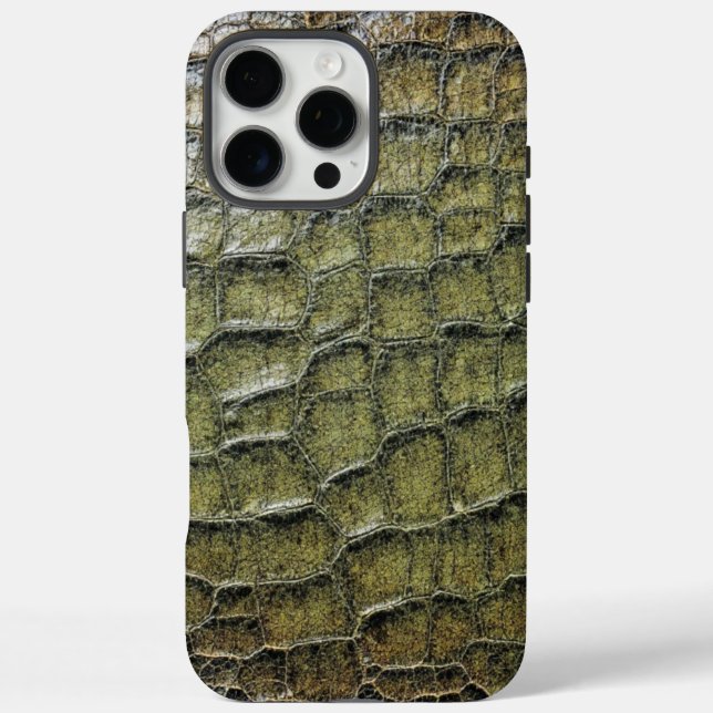 Croco Guard iPhone 16 Pro Max Hülle (Rückseite)