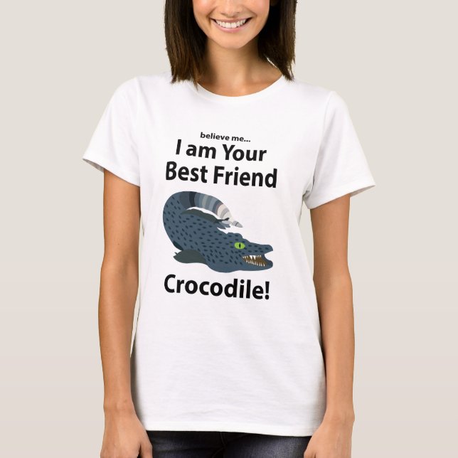 Crocodile Alligator Funny Crocodile T-Shirt (Vorderseite)