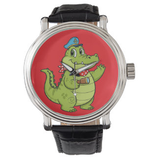 crocodile armbanduhr