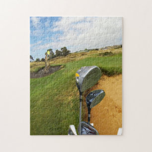 Crocodile Attrapant Une Balle De Golf, Puzzle