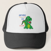 Crocodile boy birthday, Toddler Birthday