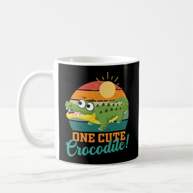 Crocodile Children Crocodiles Kaffeetasse (Links)