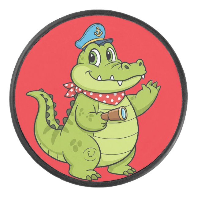 crocodile eishockey puck (Vorderseite)