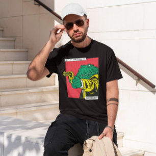 Crocodile Gun Animal Comic T-Shirt