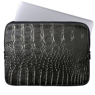 CROCODILE LEATHER LAPTOPSCHUTZHÜLLE