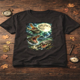 Crocodile Moon T-Shirt
