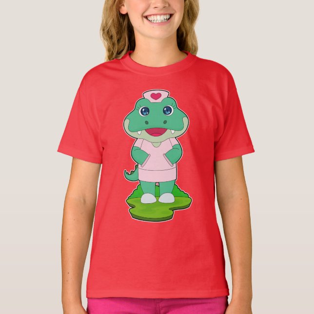 Crocodile Nurse T-Shirt (Vorderseite)
