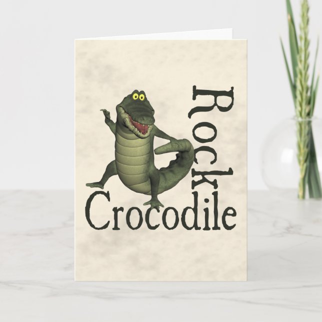 Crocodile Rock Karte (Vorderseite)
