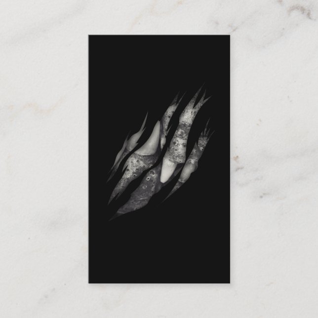 Crocodile Teeth Alligator Lover Visitenkarte (Vorderseite)