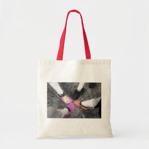 Crocs coloré et sac mou de chaussures