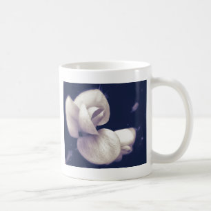 Crocus Blume Blossom in Schwarz-Weiß Kaffeetasse
