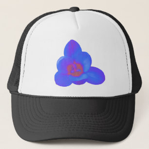 Crocus Blume Hot und Cold Hat Truckerkappe