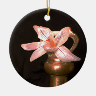 Crocus Blume Keramikornament