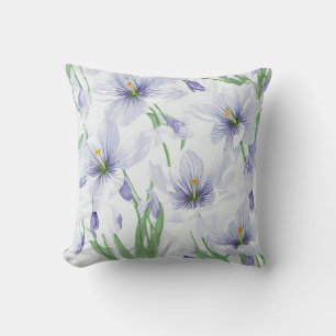 Crocus Blume Kissen
