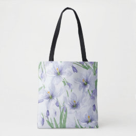 Crocus Blume Tasche