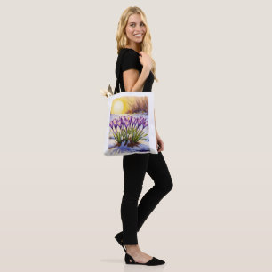 Crocus Blume Tasche