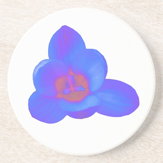 Crocus Blume Warme und kalte Untersetzer (Vorne)