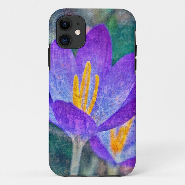Crocus Case-Mate iPhone Hülle (Rückseite)
