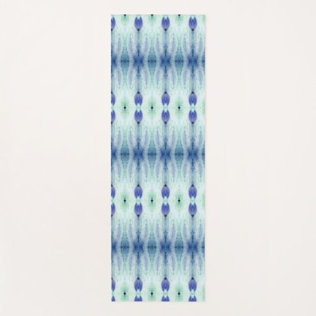 Crocus Ikat 5 Recoleta Yogamatte (Vorderseite)