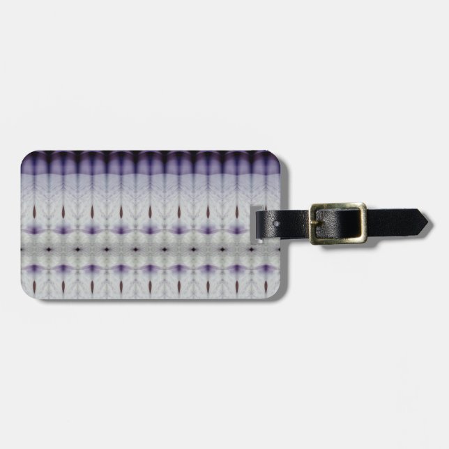 Crocus Ikat 6 San Telmo Gepäckanhänger (Vorderseite horizontal)