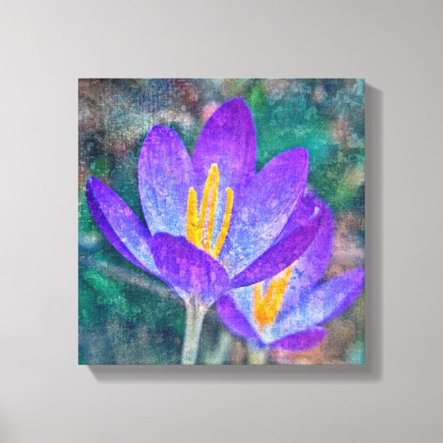 Crocus Leinwanddruck (Vorderseite)