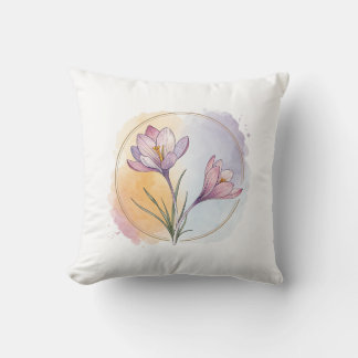 Crocus petit Coussin  Coussin