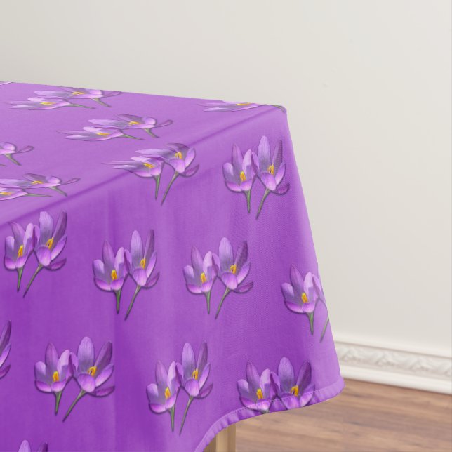 Crocus Tablecloth Feste Osterfeier Blume Tableclou Tischdecke (Beispiel)