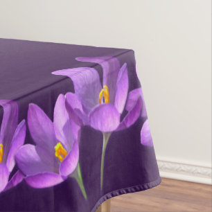 Crocus Tablecloth Osterfeige Blume Crocus Tableclo Tischdecke