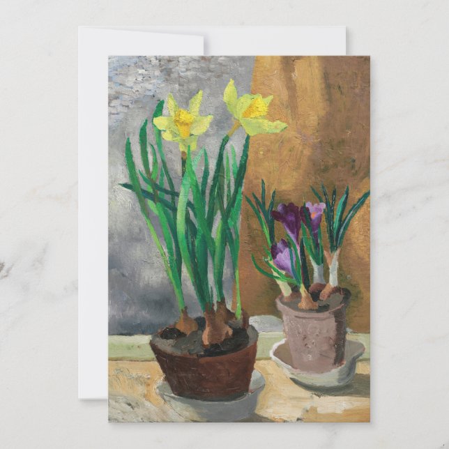 Crocuses and Daffodis in Pots | Christopher Wood (Vorderseite)