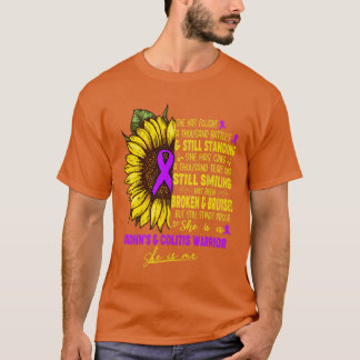 Crohns Colitis Awareness Sie ist A Crohns Colitis T-Shirt