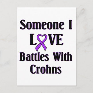 Crohns Disease Postkarte