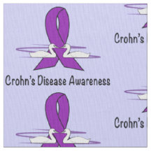 Crohns Krankheits-Bewusstsein mit Schwänen der