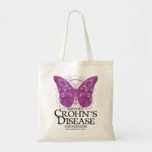 Crohns Krankheits-Schmetterling Tragetasche