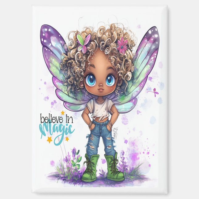 Croire En Magic Fairy Magnet (Recto)
