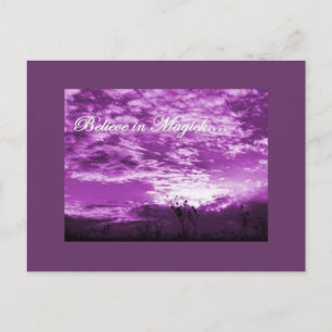 Croire en Magick carte postale