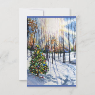 Croire la carte de Noël