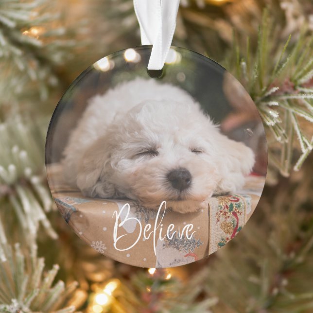 Croire photos personnalisées Noël (Arbre)