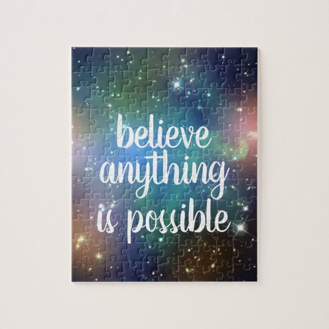 Croire Que Tout Est Possible Puzzle (Vertical)